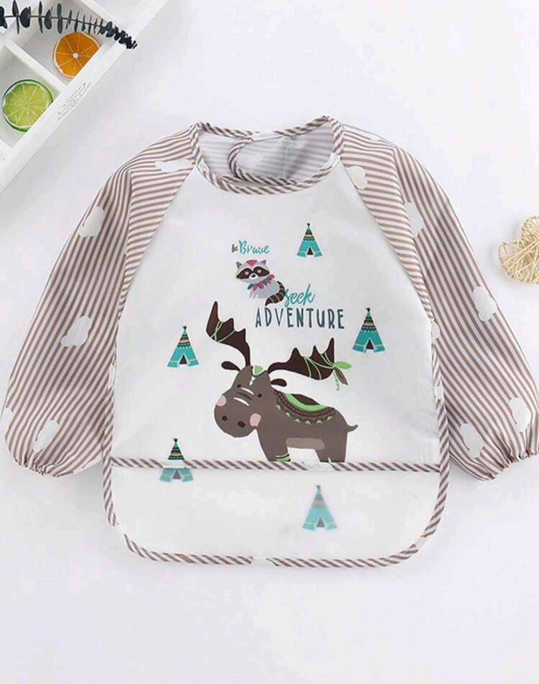 Waterproof Bibs - Long Sleave (Animals)