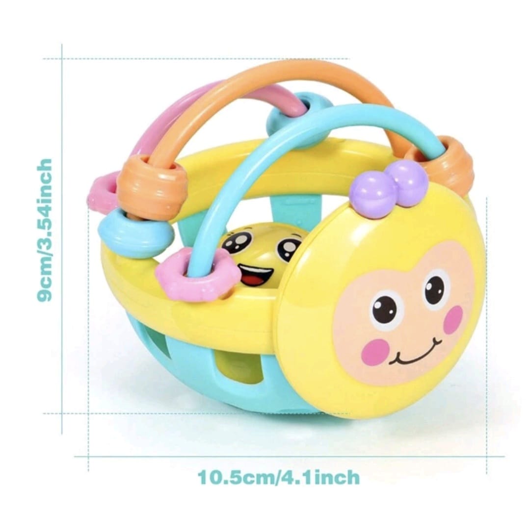 Rattles and Teether Grasping Baby Ball