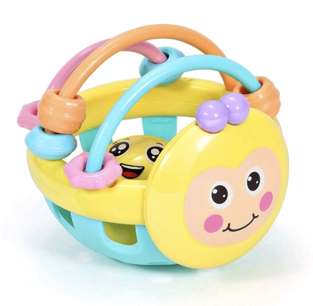 Rattles and Teether Grasping Baby Ball