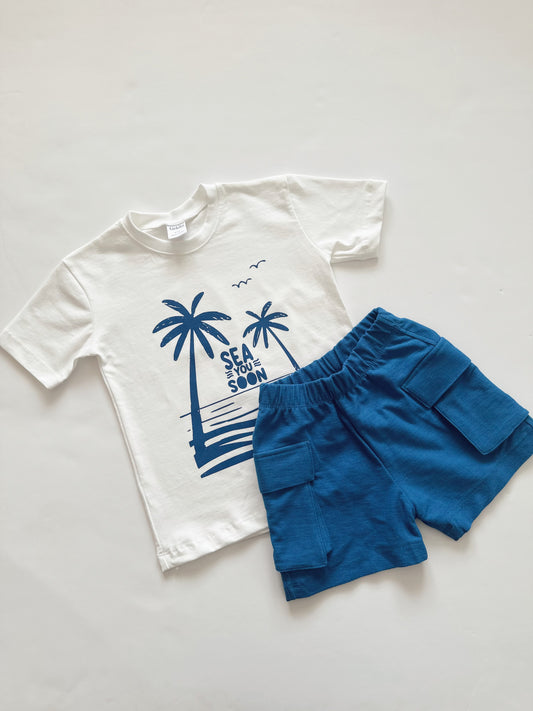 Bermuda Short and T-Shirt Set 2-7 Y