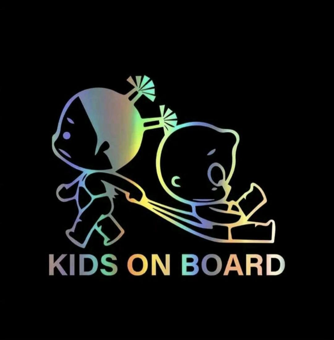 Kids On Board Sticker