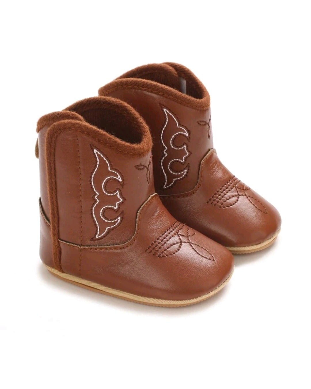 Cowboy Boots - Coffee Brown