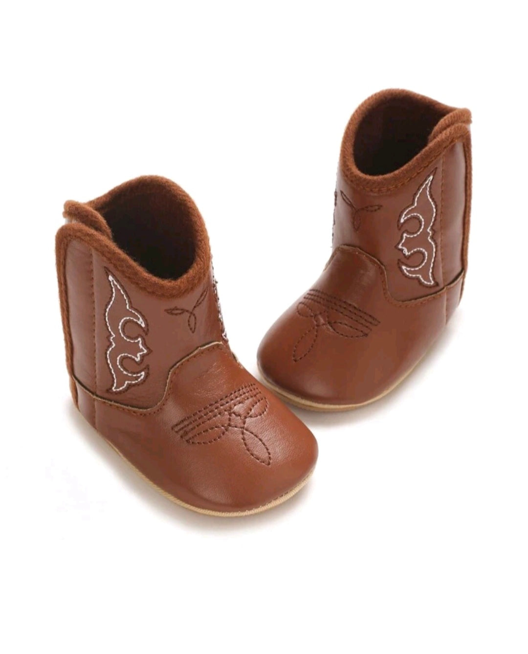 Cowboy Boots - Coffee Brown