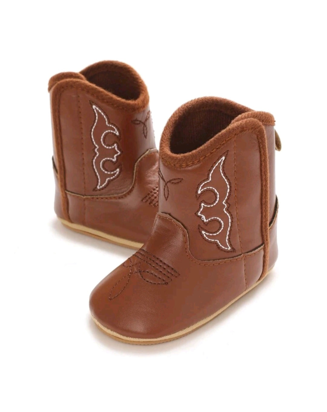 Cowboy Boots - Coffee Brown