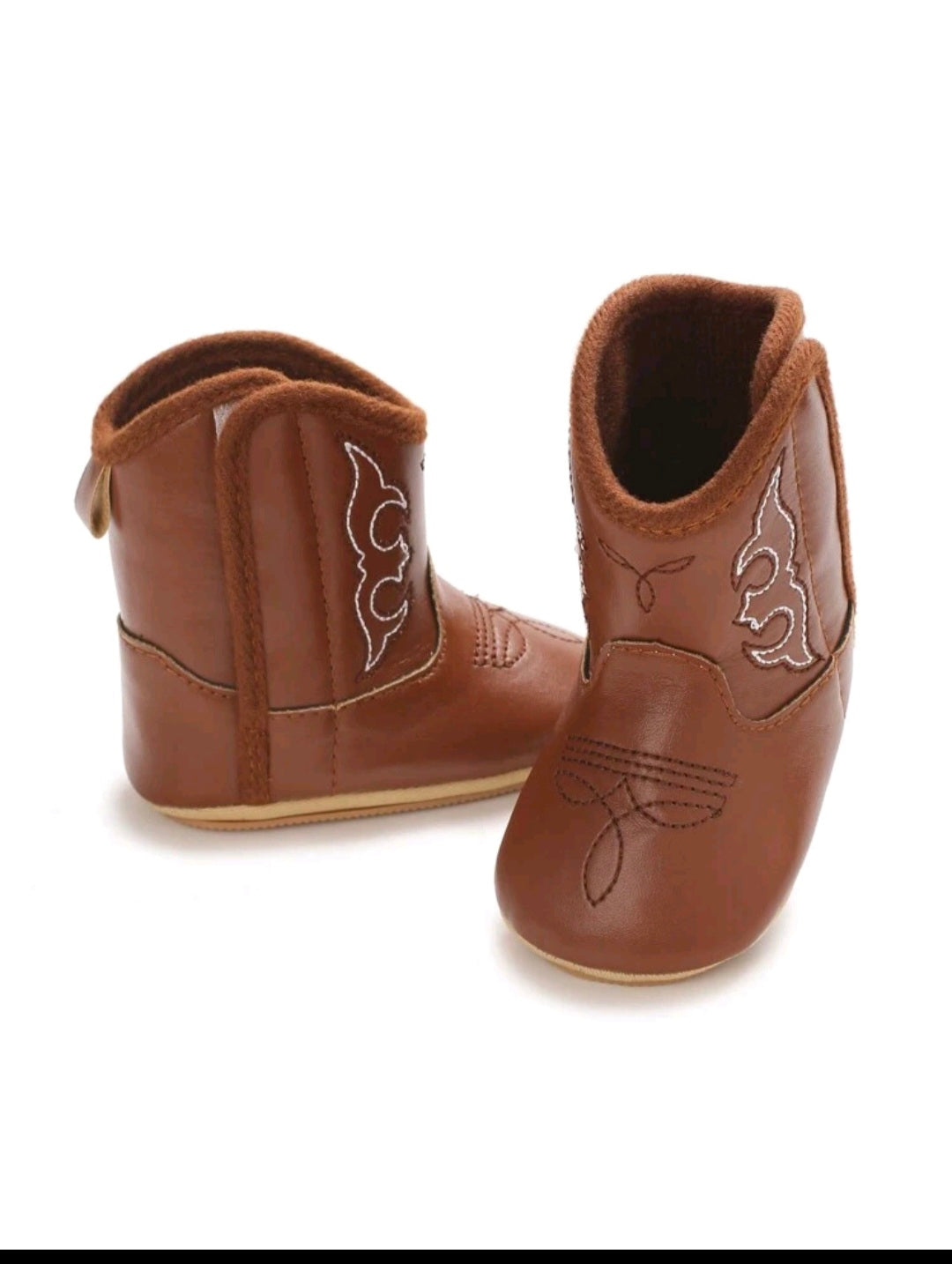 Cowboy Boots - Coffee Brown