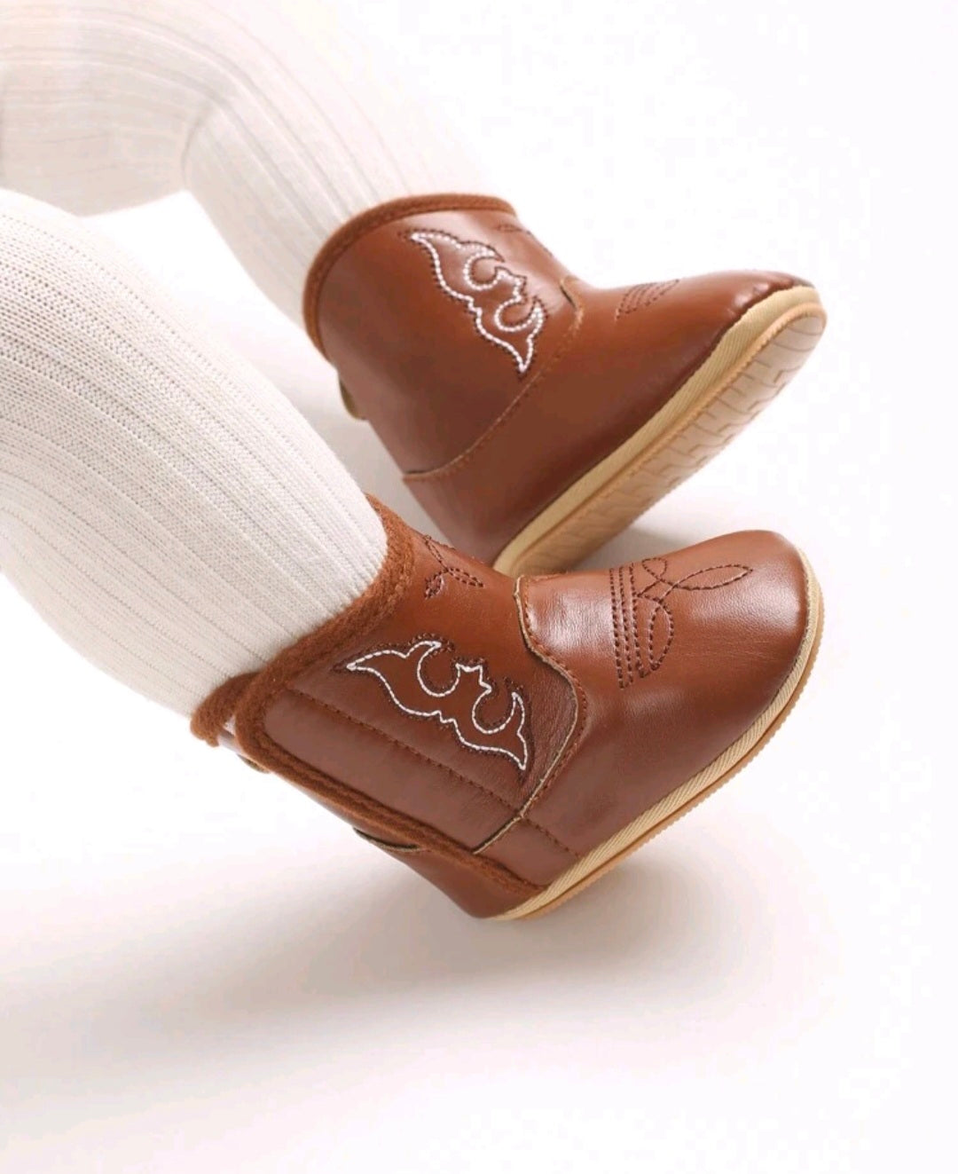 Cowboy Boots - Coffee Brown