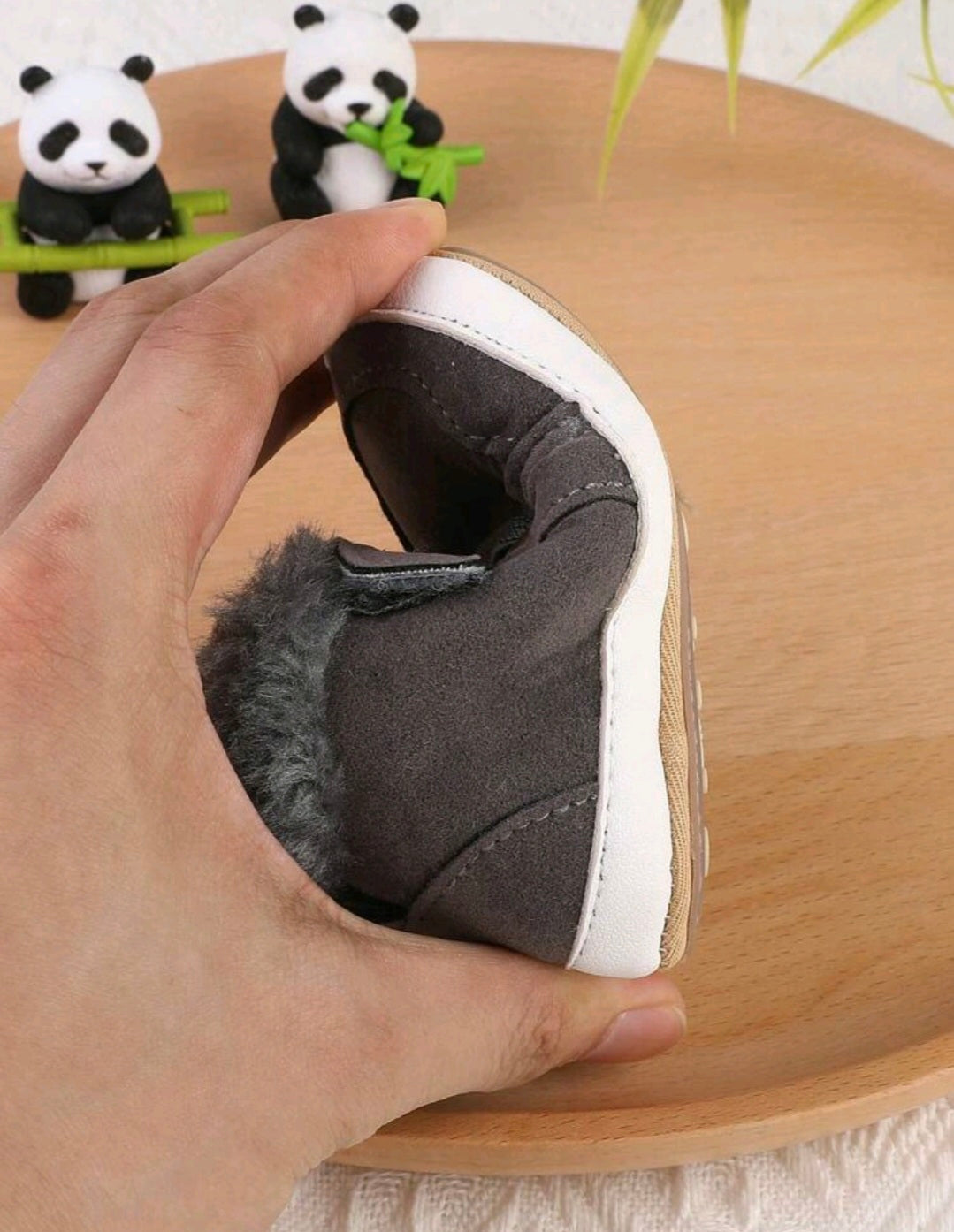 Warm Thick Boots - Grey