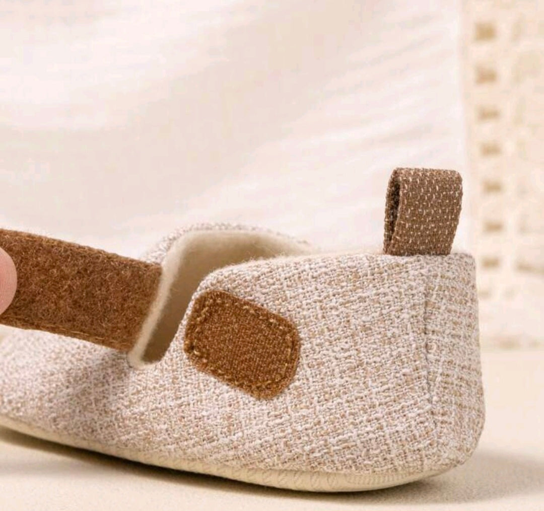 Beige Soft Flats