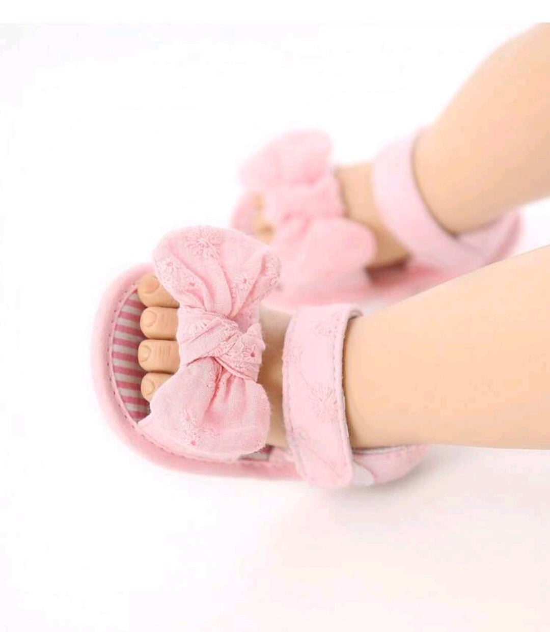 Pink Bow Sandals