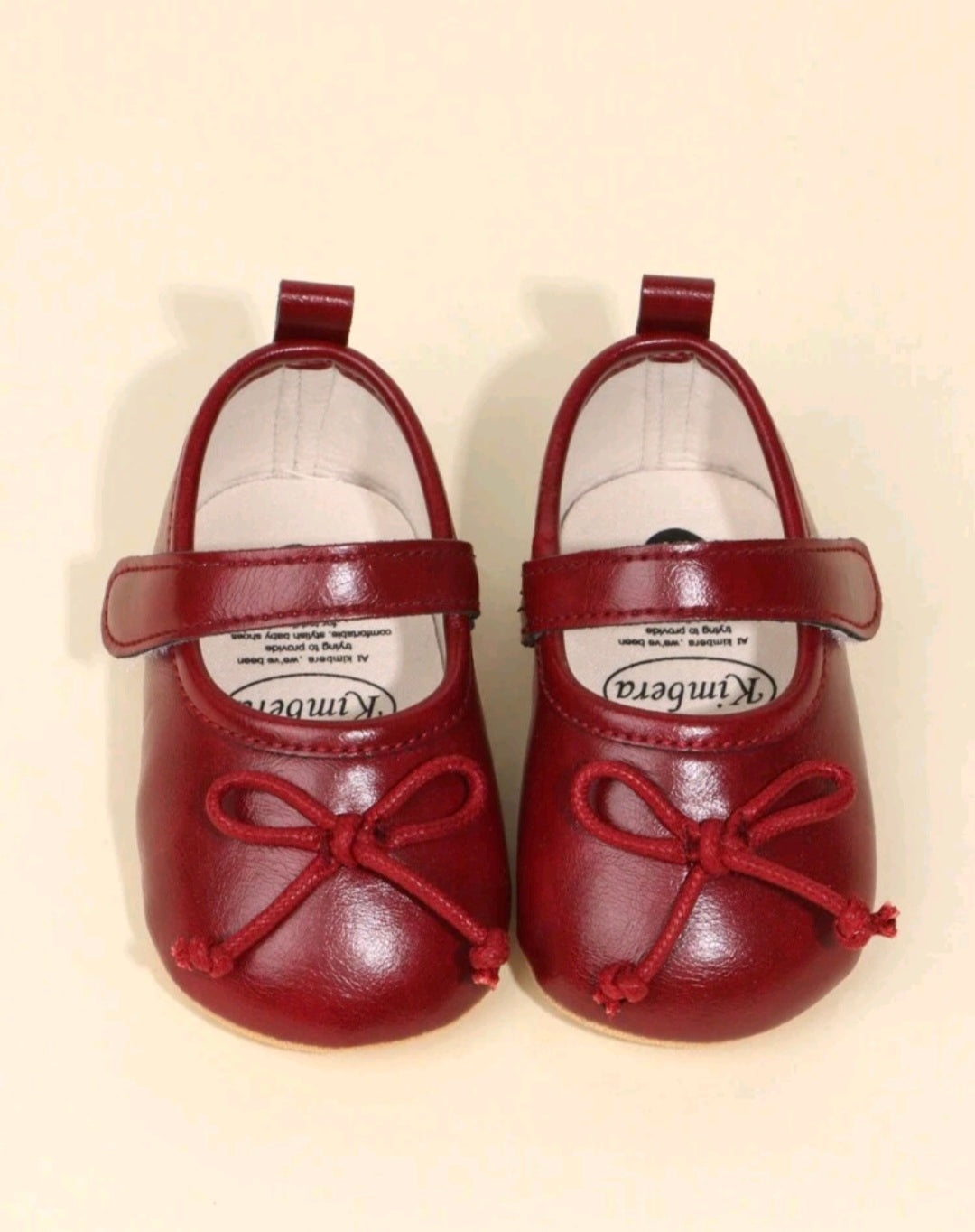 Bowknot Ballerina -Burgundy