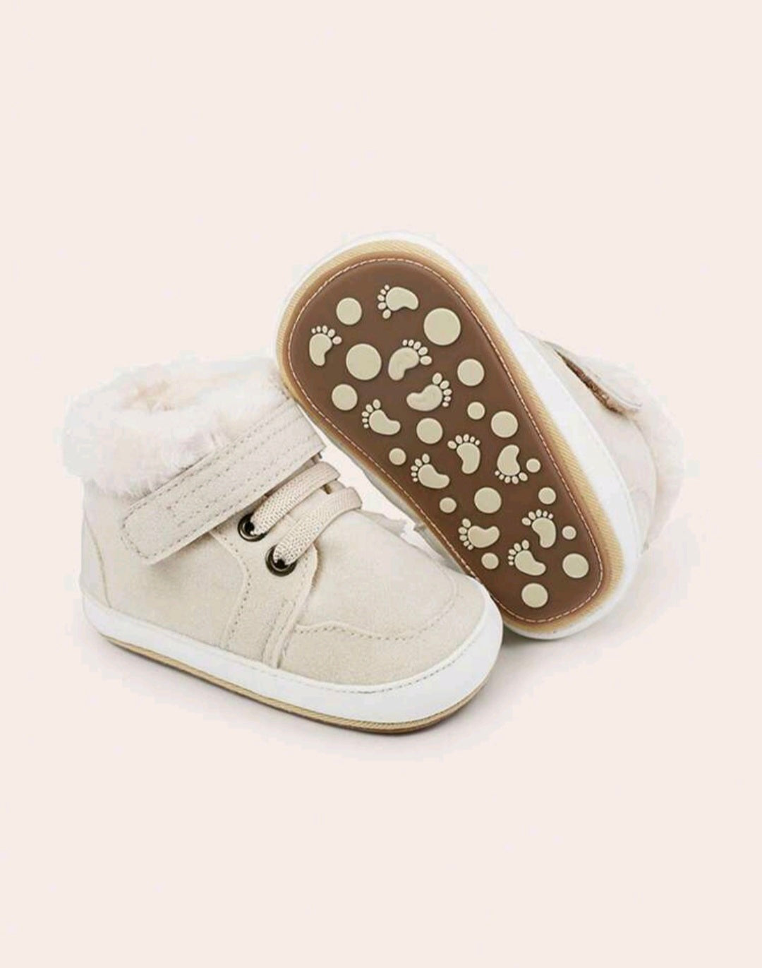 Warm Thick Boots -Beige