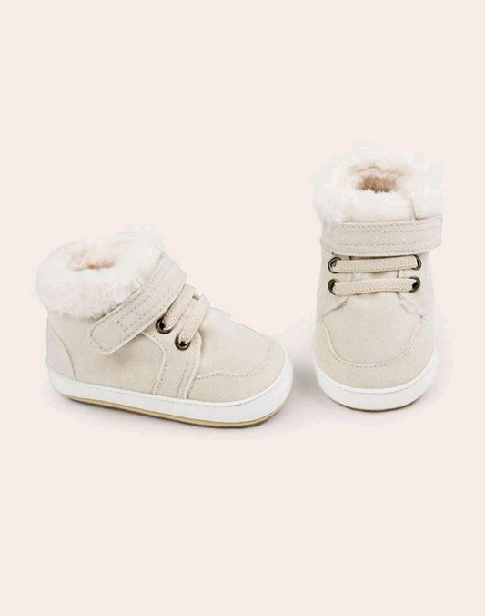 Warm Thick Boots -Beige