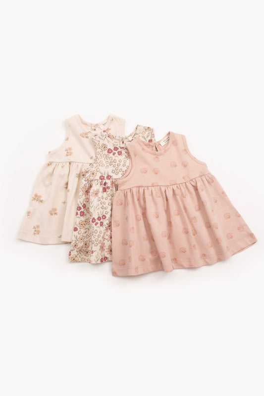 Sleeveless Printed Baby Dress