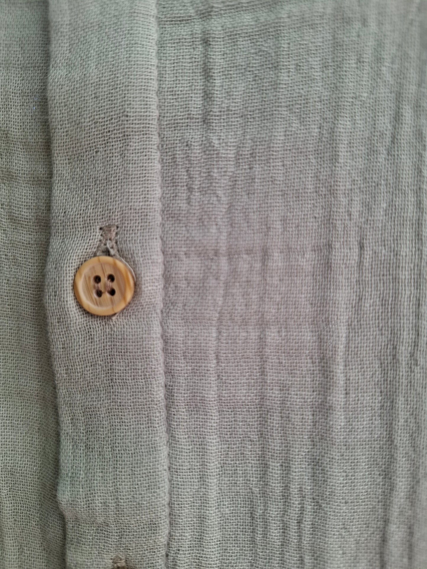 Baby Muslin Romper - Soft Cotton
