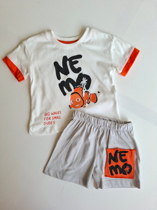 NEMO Shorts & Tshirt Set - 6-24M