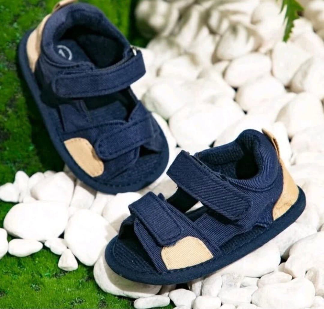 Navy Sandals