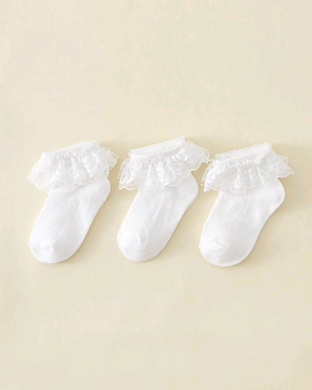 Princess White Socks