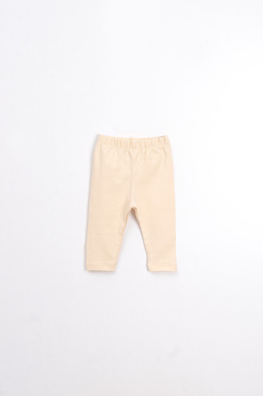 Pure Organic Cotton Legging - Blue/Green/Beige - 3-24M