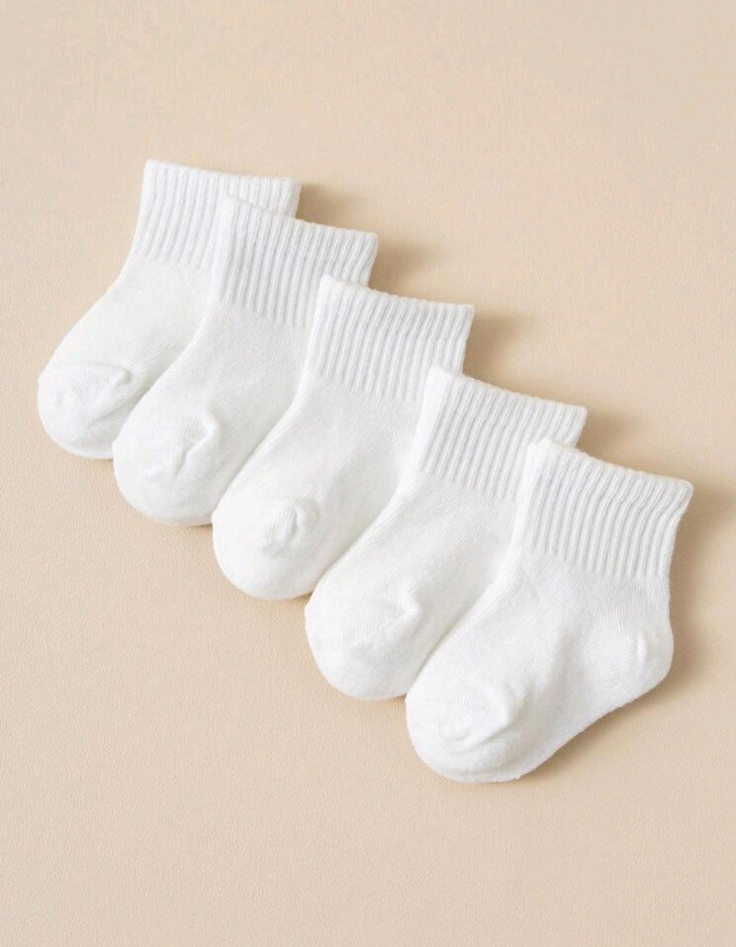 Baby Socks - White