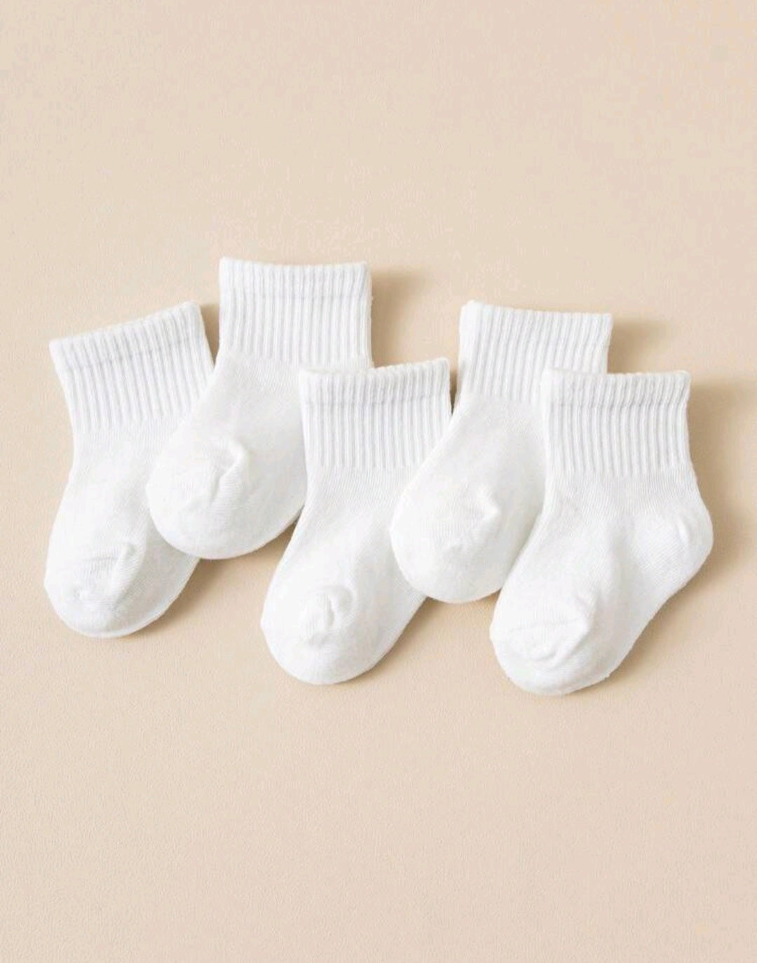 Baby Socks - White