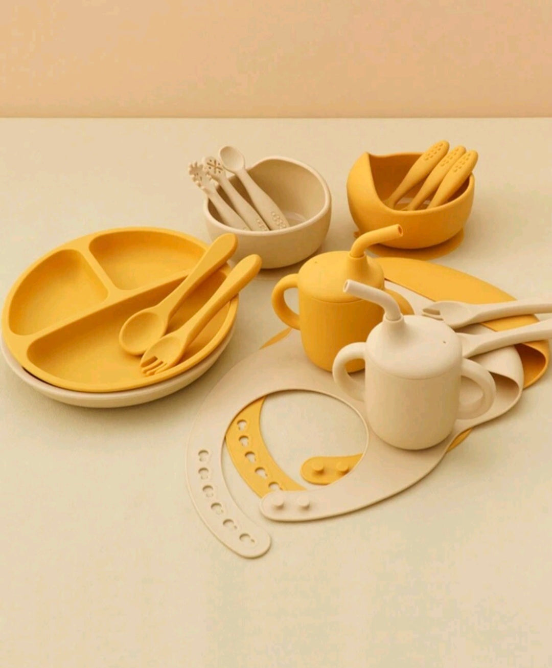 Silicone Tableware Set - 9 PCS