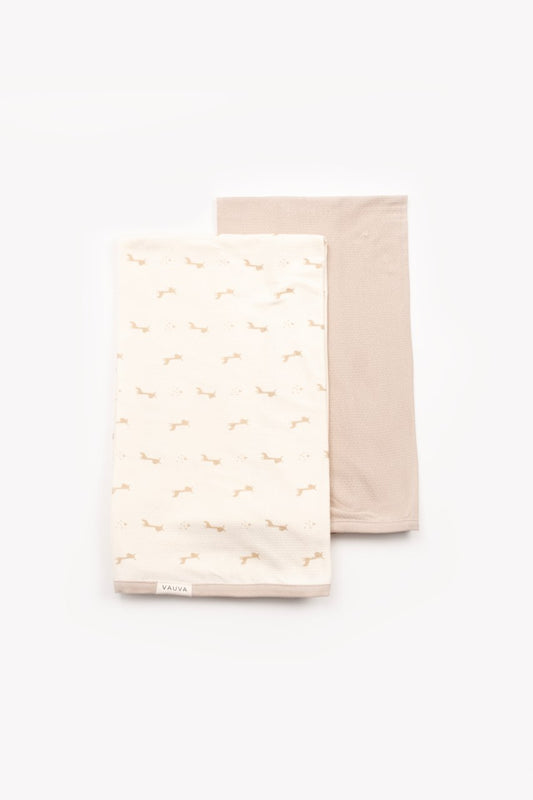 Baby Cotton Blankets 85*95 (100% Cotton) - Set of 2