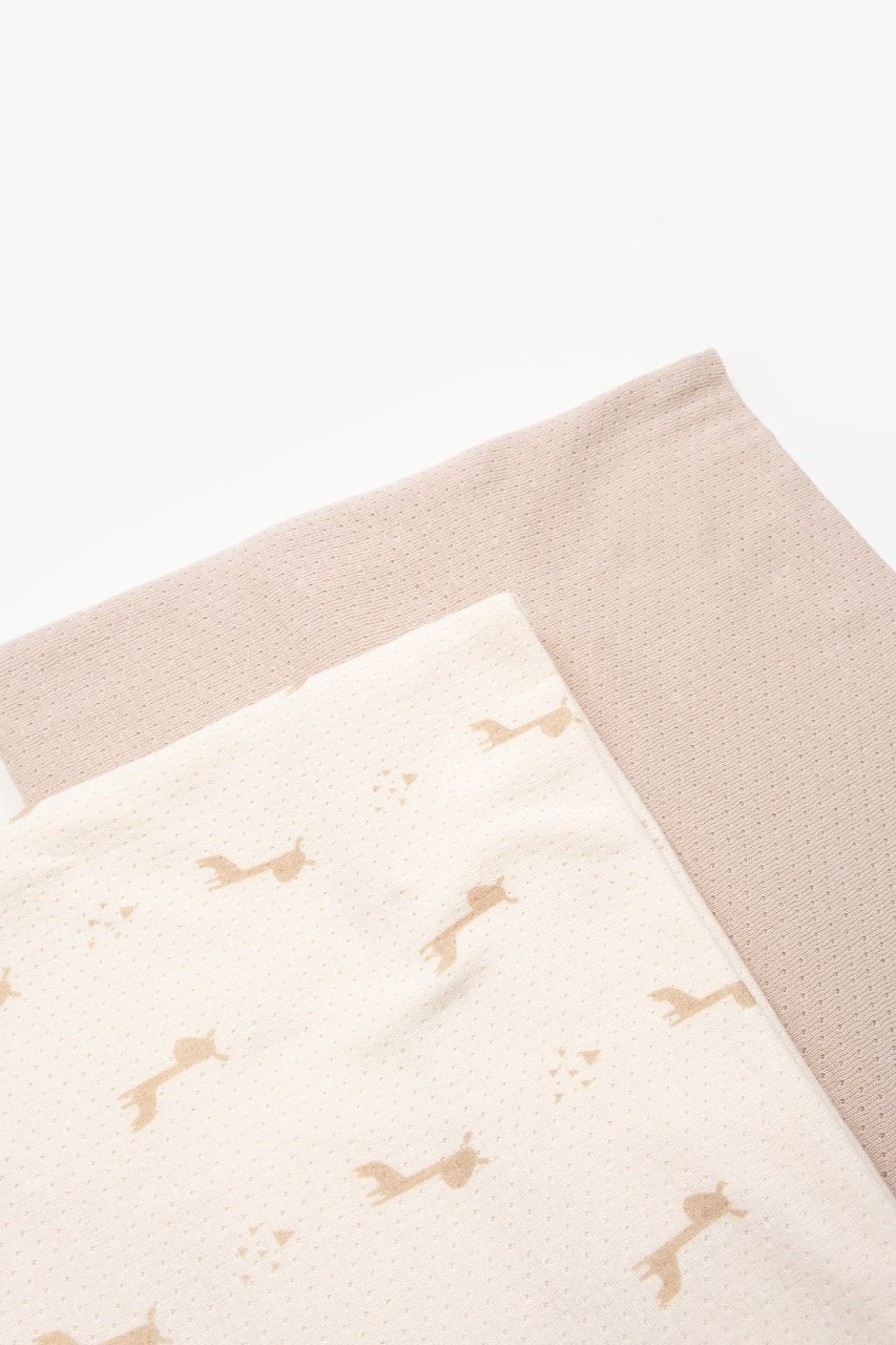 Baby Cotton Blankets 85*95 (100% Cotton) - Set of 2