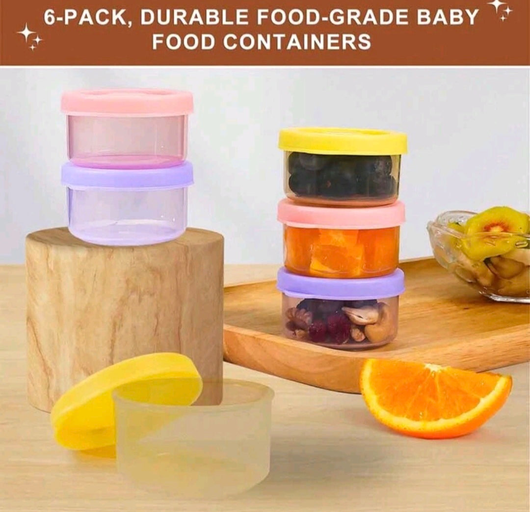 6-Pack Food Containers