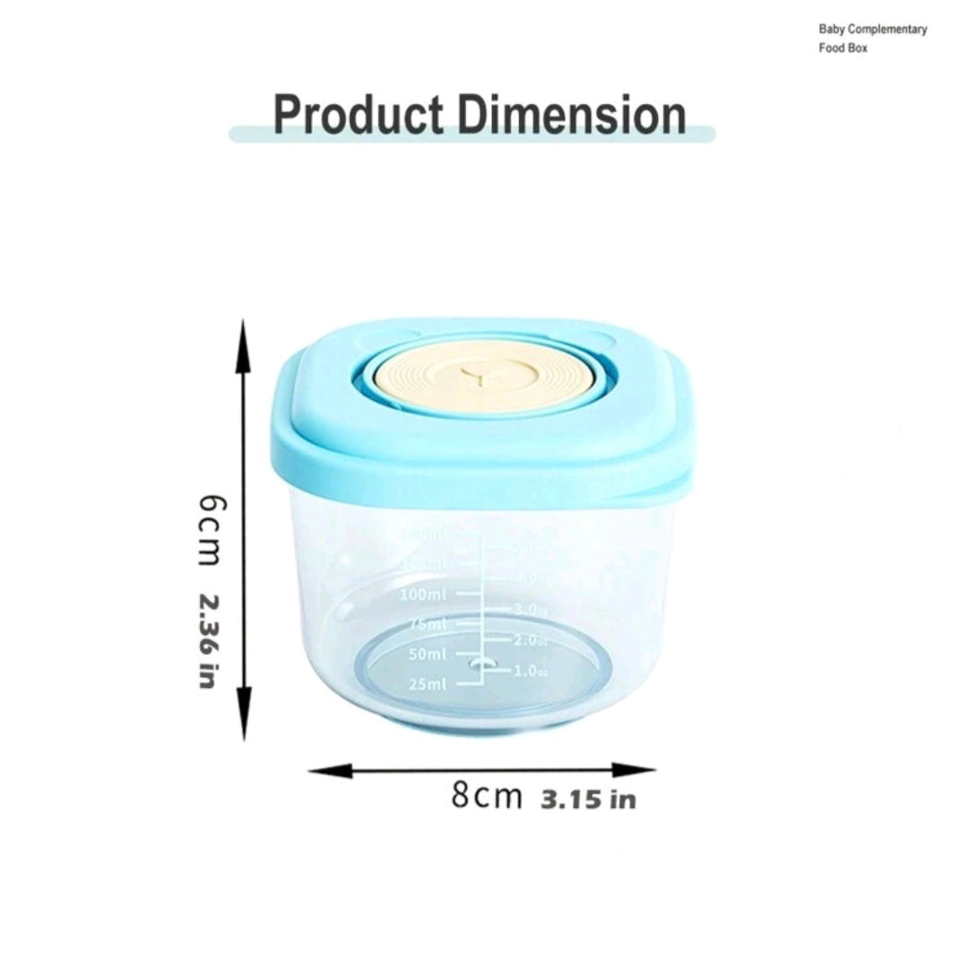 6-Pack Sealed Food Containers