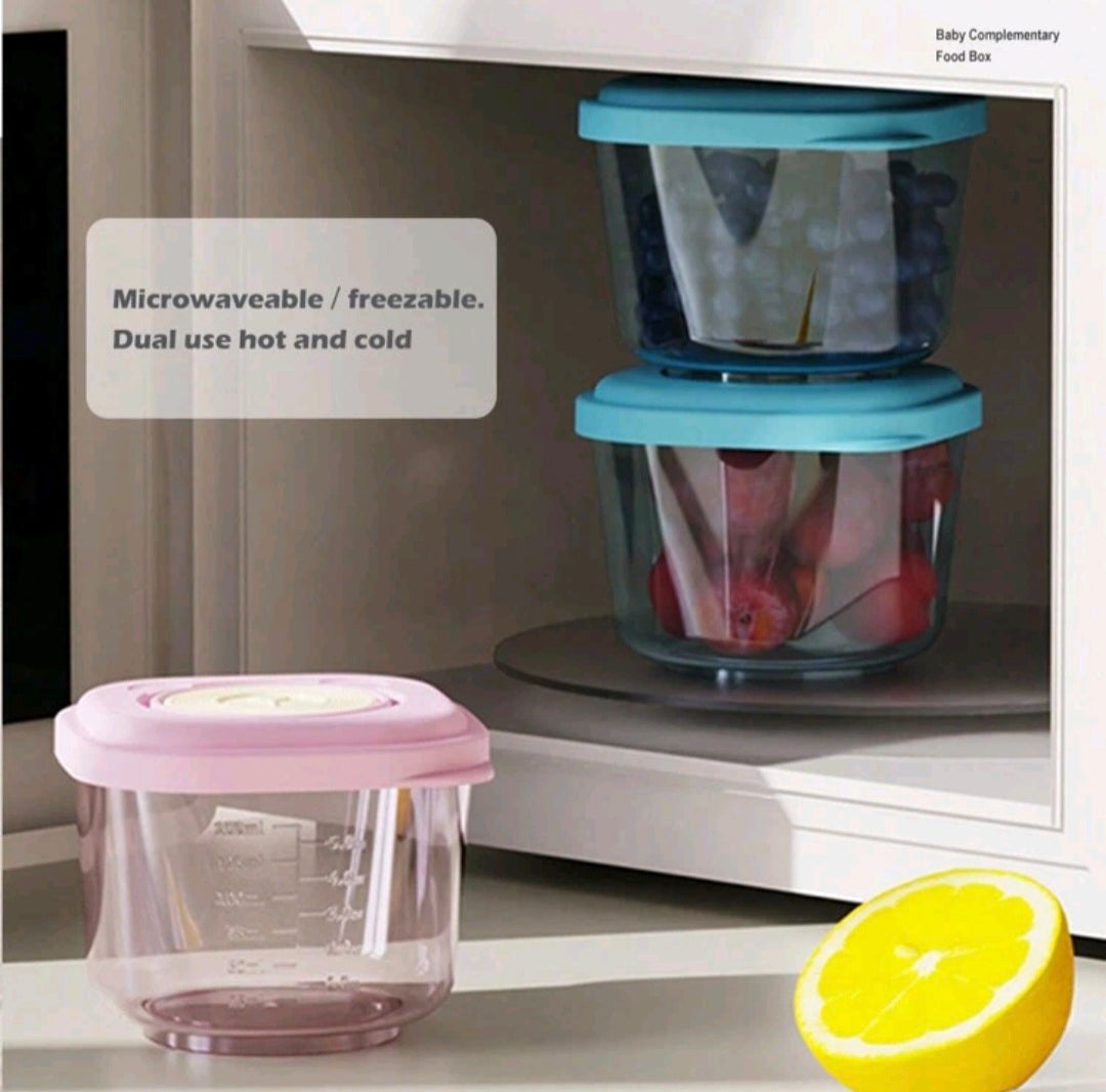 6-Pack Sealed Food Containers