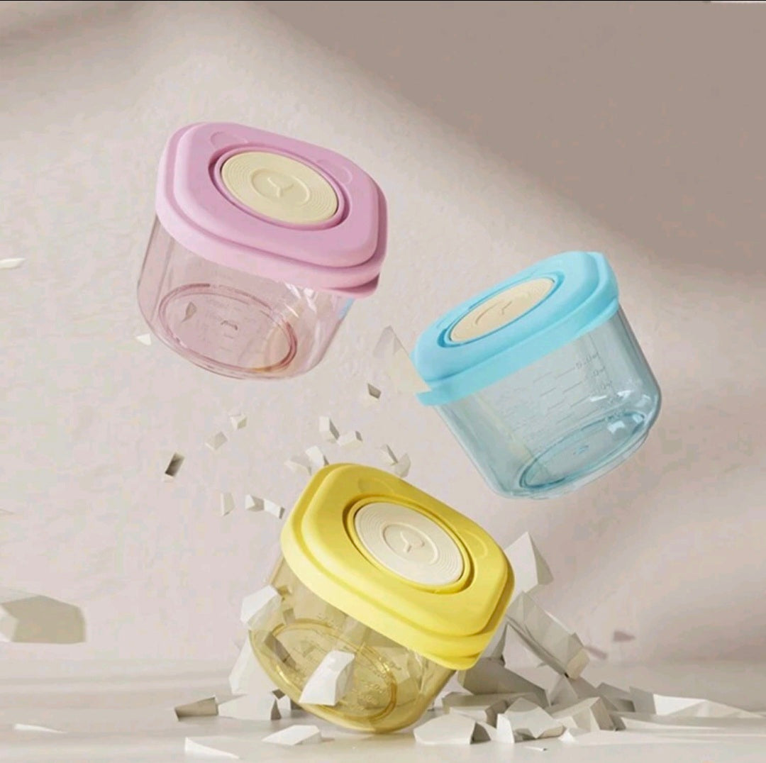 6-Pack Sealed Food Containers