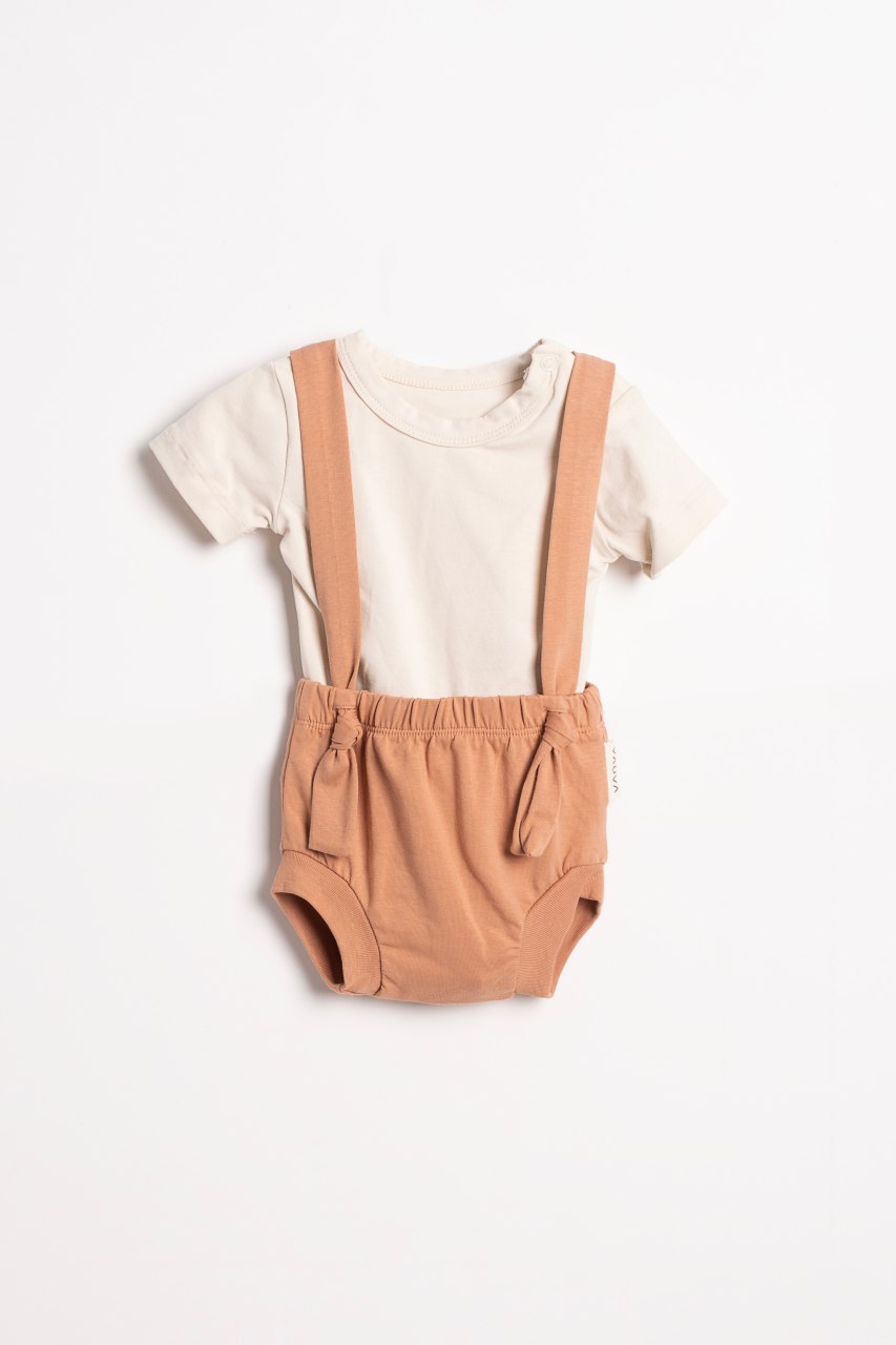 Salopette with Body Suit - 2 PCs Set