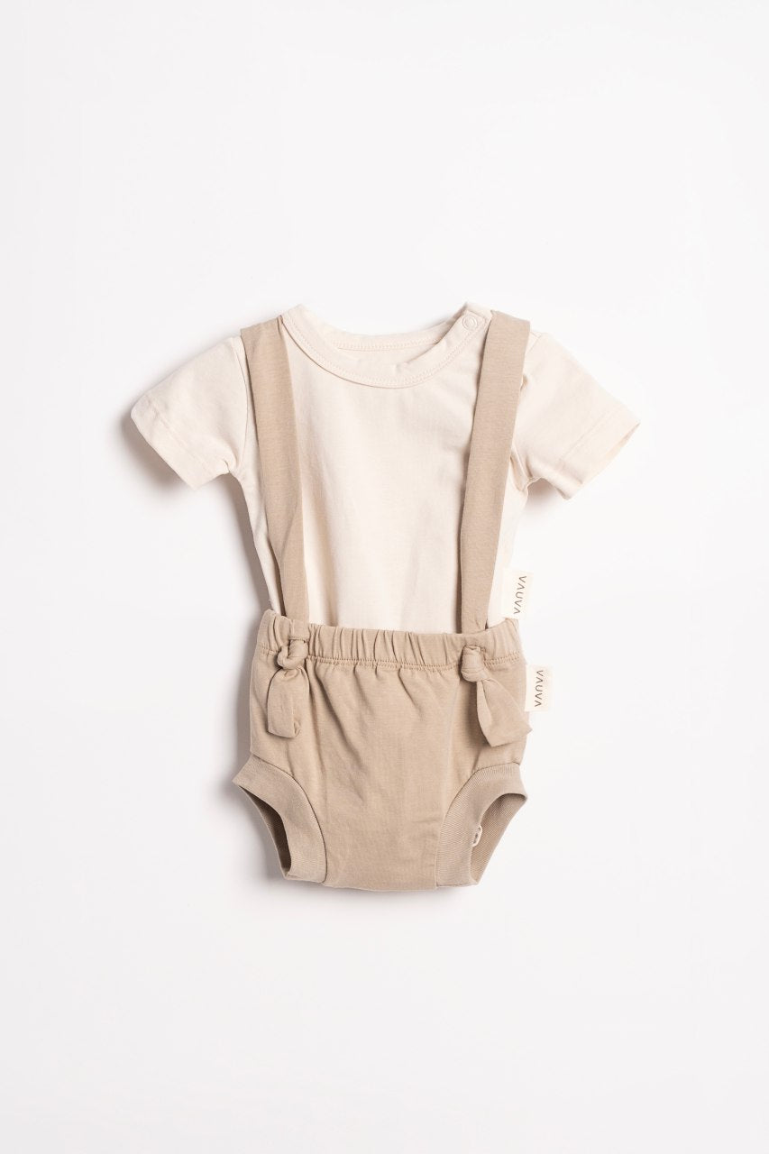 Salopette with Body Suit - 2 PCs Set