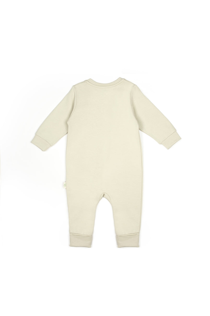 Zippered Romper - Soft Green