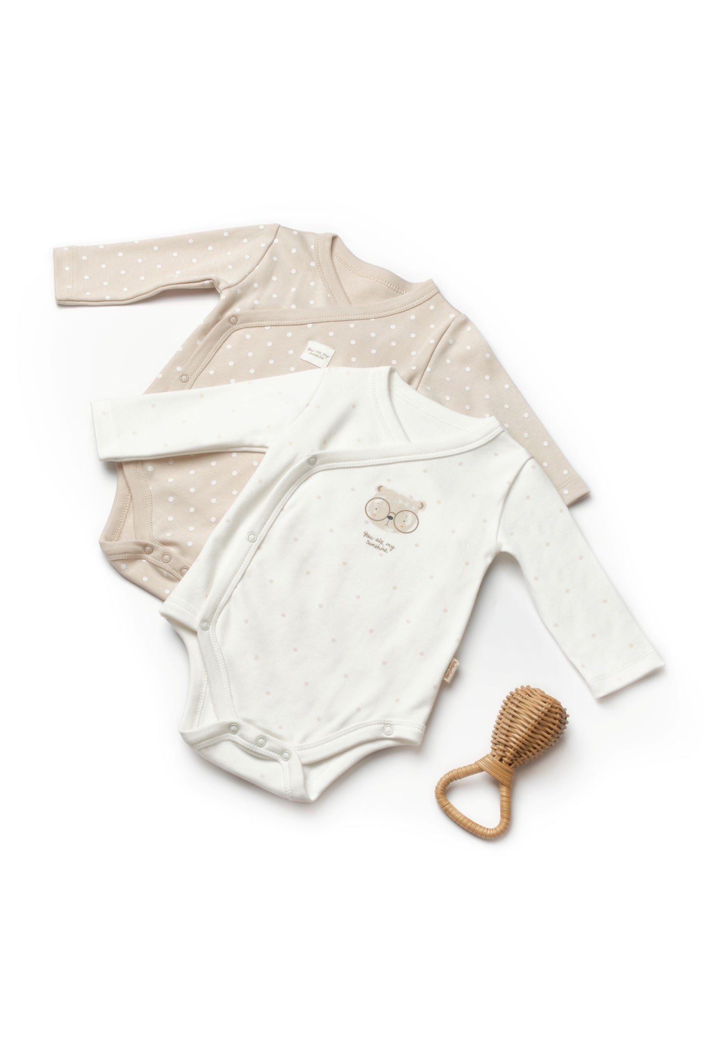 2 PCS Double Breasted Body - 100% Organic Cotton