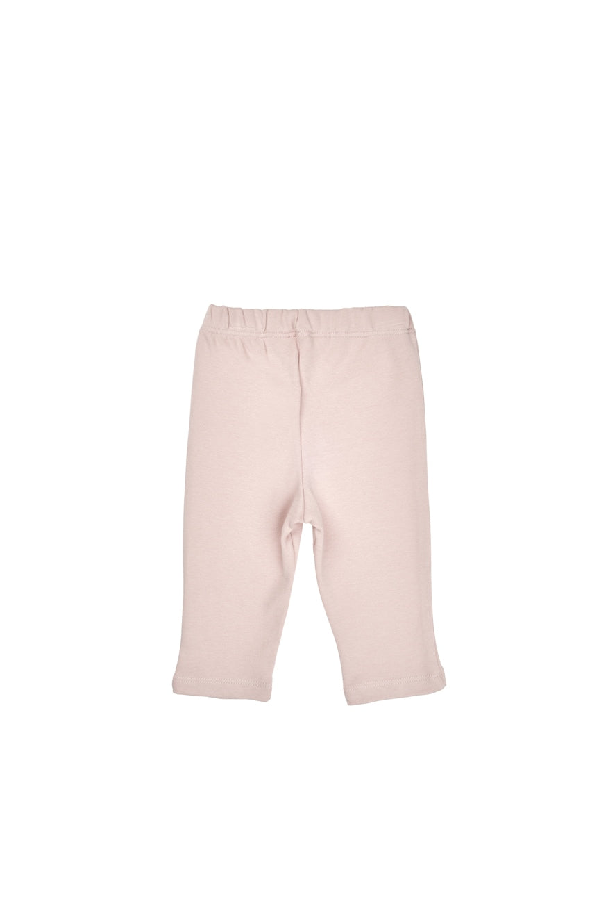 Sweatshirt & Pants Ribbon Set - Pink-Powder - 100% Organic Cotton - 3-24M