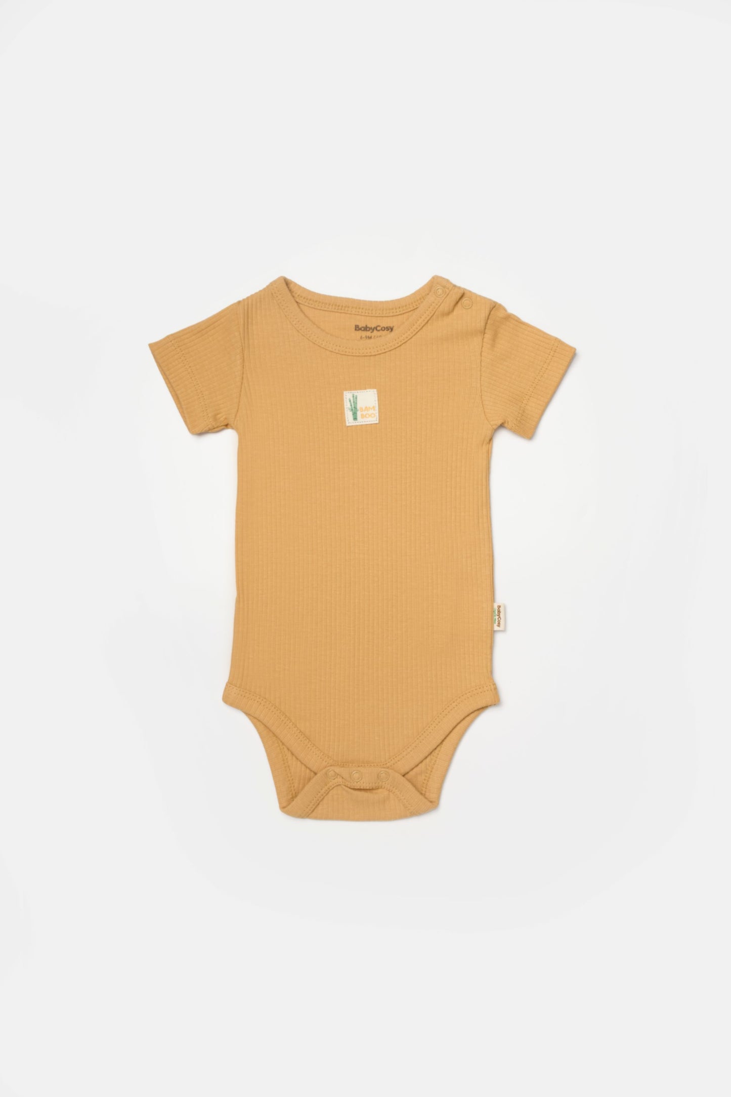 2 PCS Short Sleeve Body - Yellow / Brown