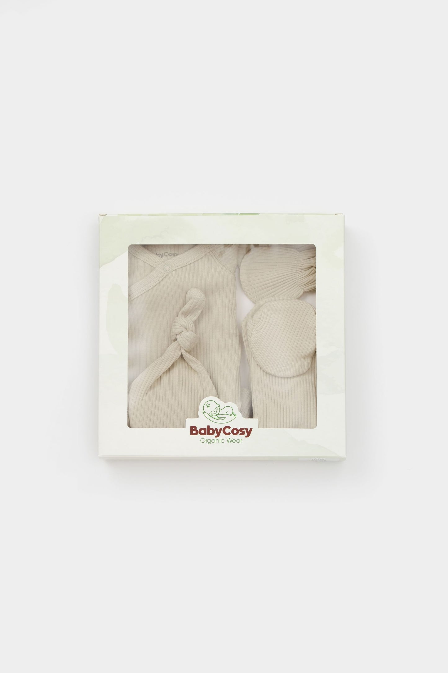 Newborn Set 4 Pcs - Light Green