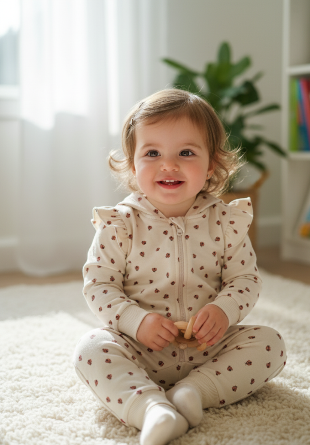Set Ladybird/Floral - 3-24M