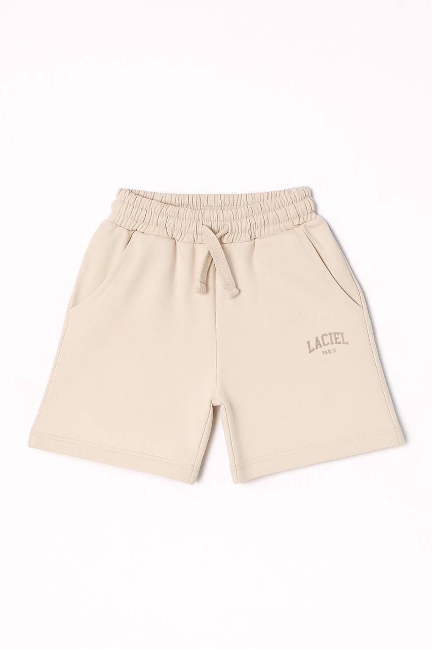 Beige Shorts - Cotton - 2-7Y