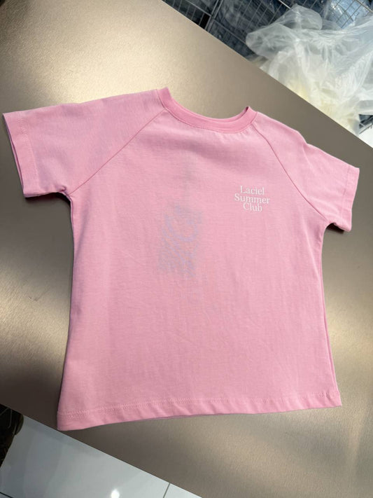 Pink Tshirt - LaCiel Summer Club - 2-7Y