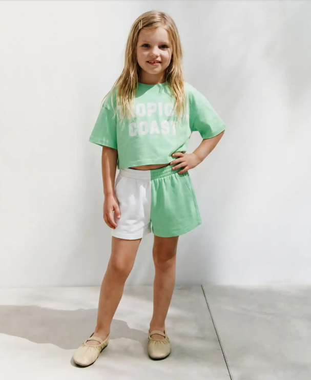 TROPICAL COAST Shorts & Tshirt Set - 2-7Y
