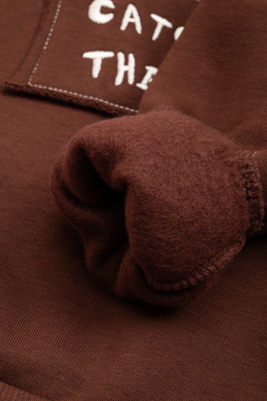 Catch of the Day Fleeced Set - Beige/Burgundy/Olive Green - 1-6Y