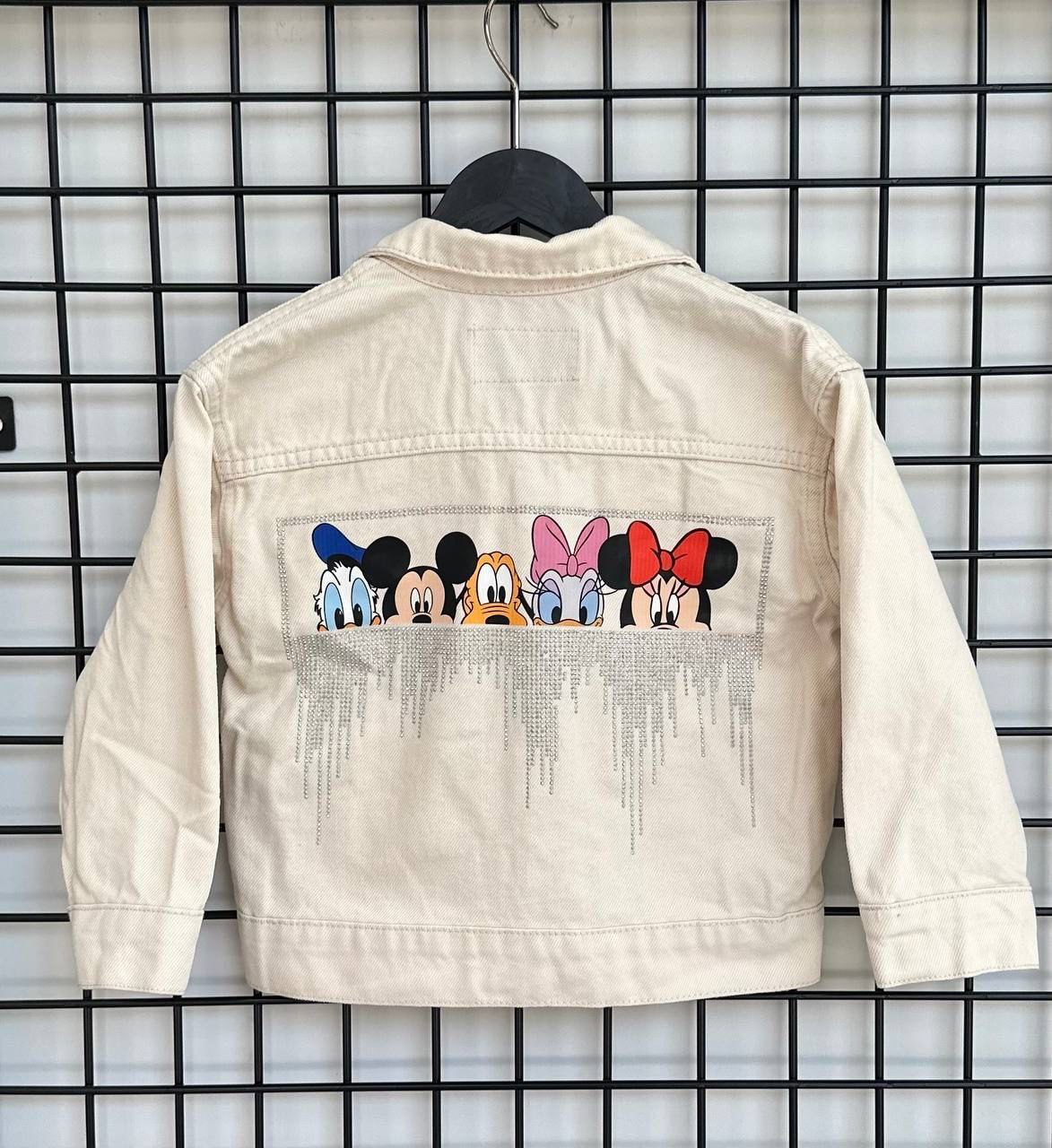 DENIM Jacket - Minnie Mouse - BEIGE - 3-10Y