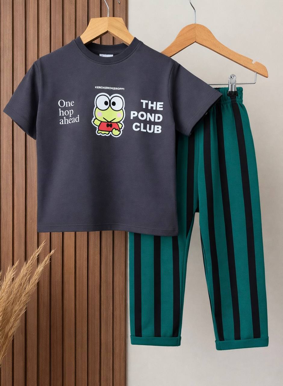 The Pond Club Set - 100% Cotton - 2-8Y