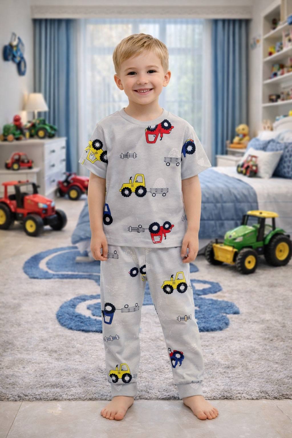 Grey Pyjamas - CARS - 3-8Y