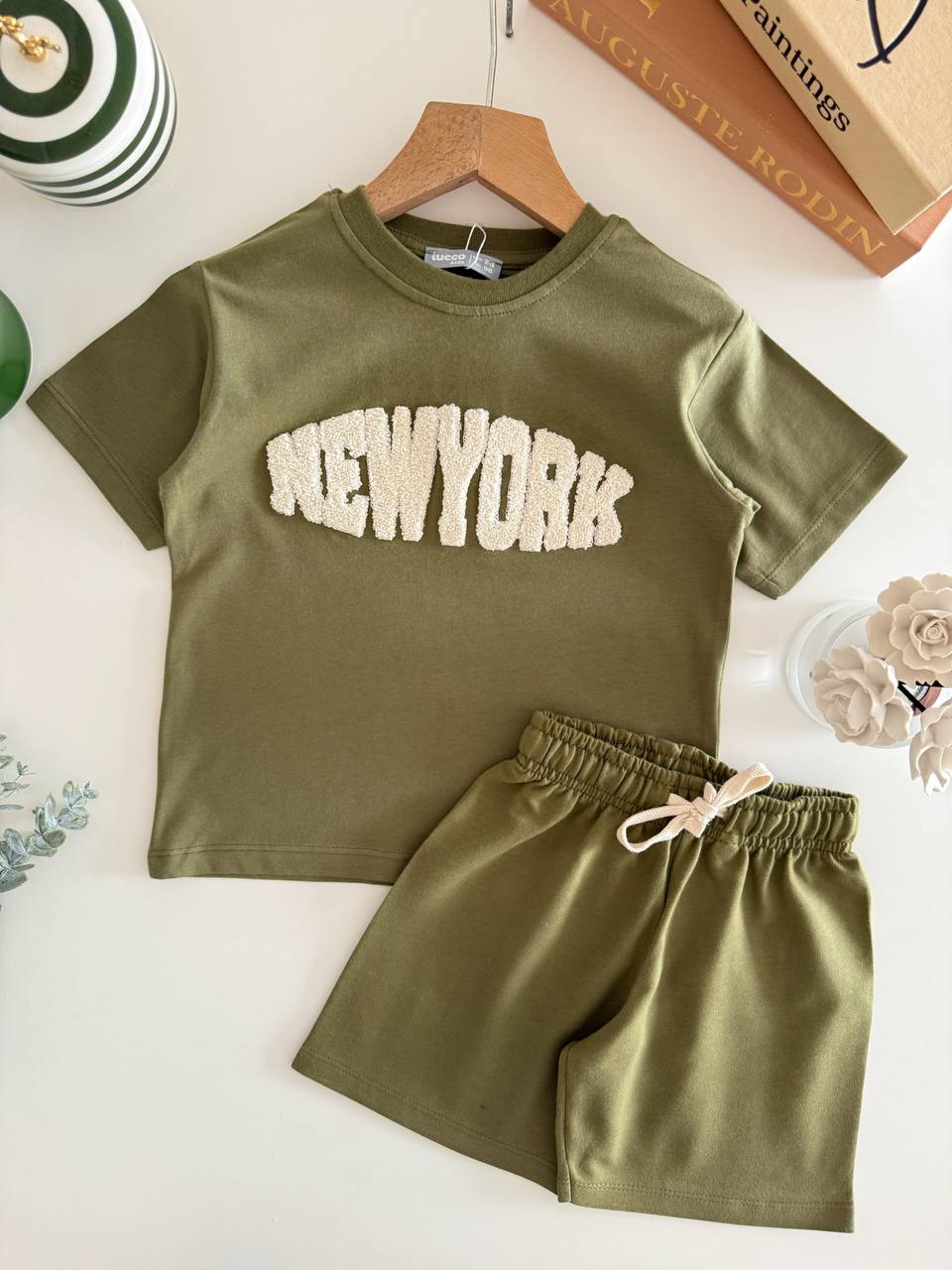 NEW YORK - Shorts & Tshirt Set - 2-8Y