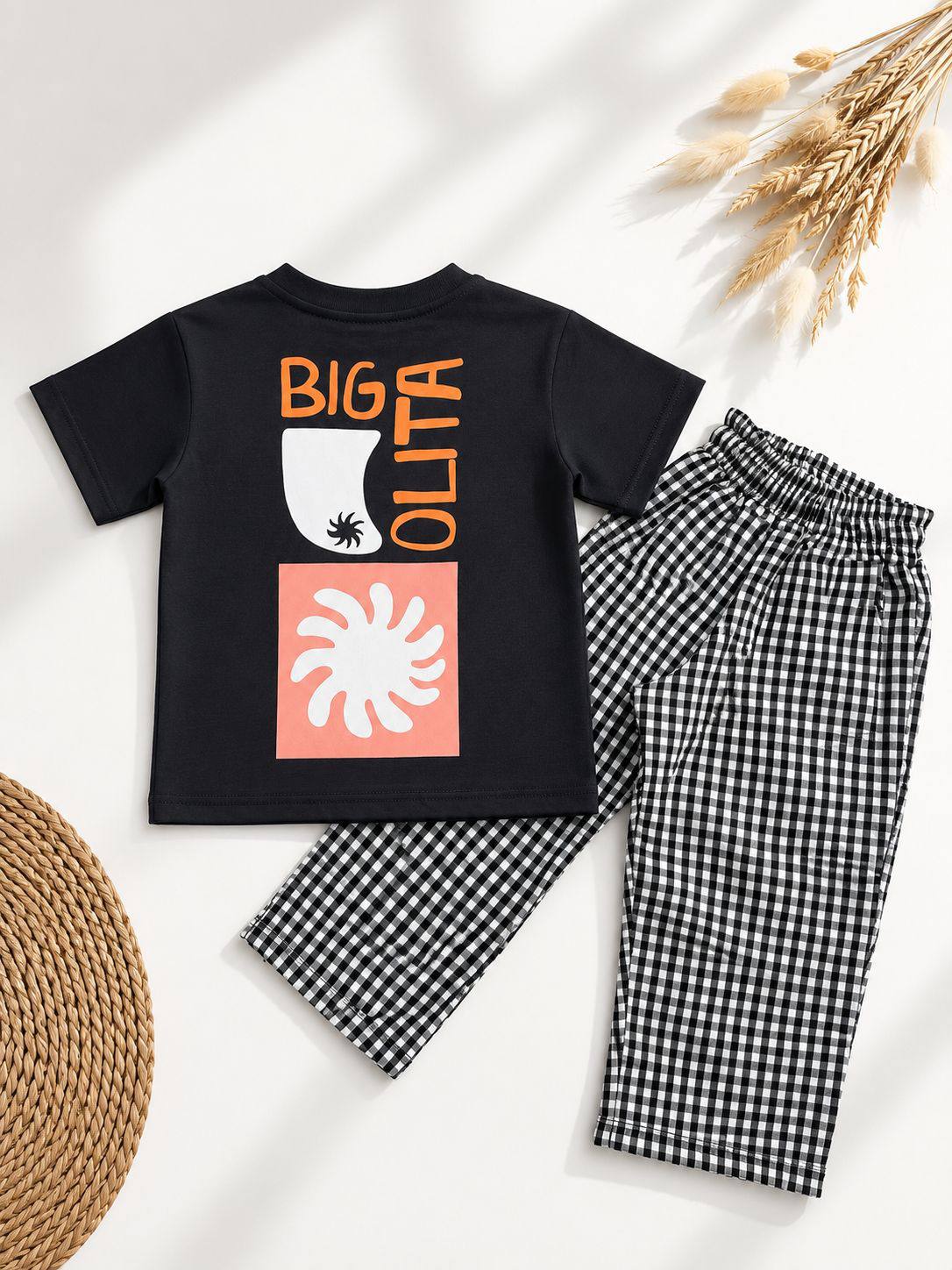Big Olita Pants & Tshirt Set - 3-10Y