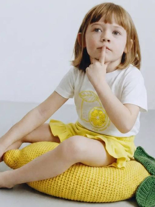Lemon Vibes Shorts & Tshirt Set - 2-7Y