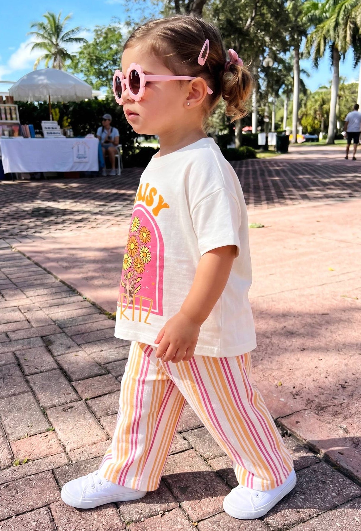 DAISY Pants & Tshirt Set - 2-8Y